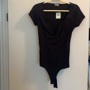 Free people intimately black body suit